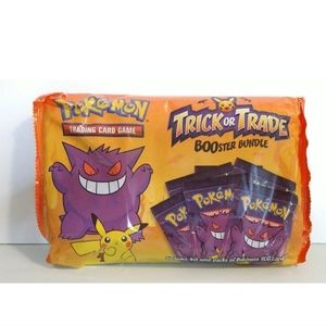 1 Bag Pokemon BOOster Bundle Trick Or Trade Brand New Sealed includes 40 mini pk